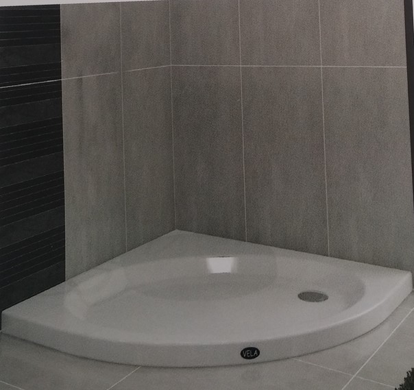 100X100 OVAL FLAT DUŞ TEKNESİ H:6 | Banyo Dükkanım