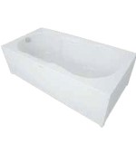 160x80 düz küvet yükseklik 53cm | Banyo Dükkanım