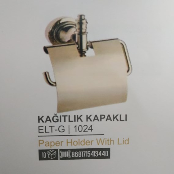 ELİT GOLD KAĞITLIK KAPAKLI | Banyo Dükkanım