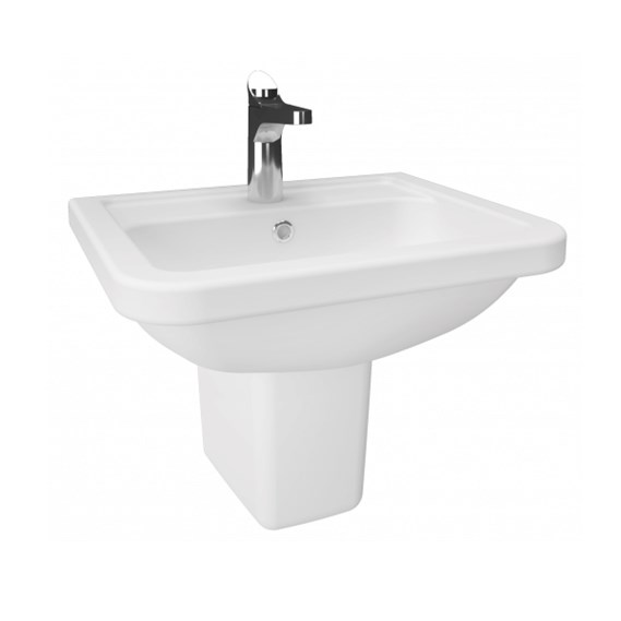 KY045 KEY KÖŞELİ LAVABO 36X45 CM | Banyo Dükkanım