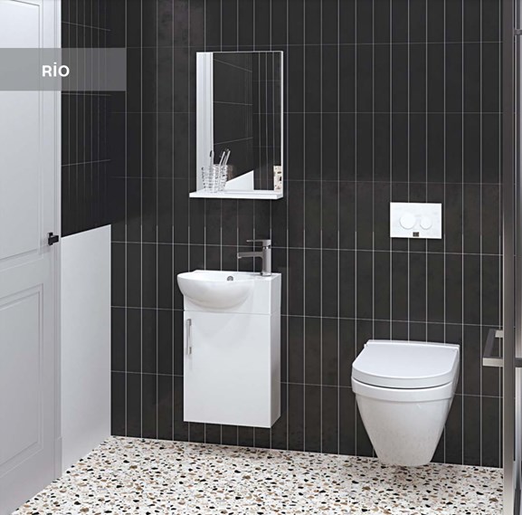 Rio 45cm Banyo Dolabı | Banyo Dükkanım