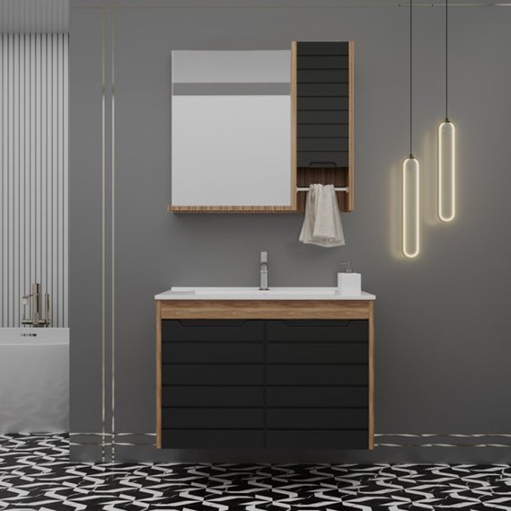 SOFİA 85CM BANYO DOLABI | Banyo Dükkanım