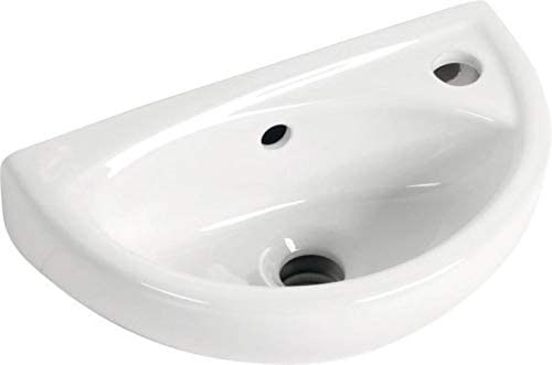 TP040 OVAL LAVABO DELİKLİ 23X39CM | Banyo Dükkanım