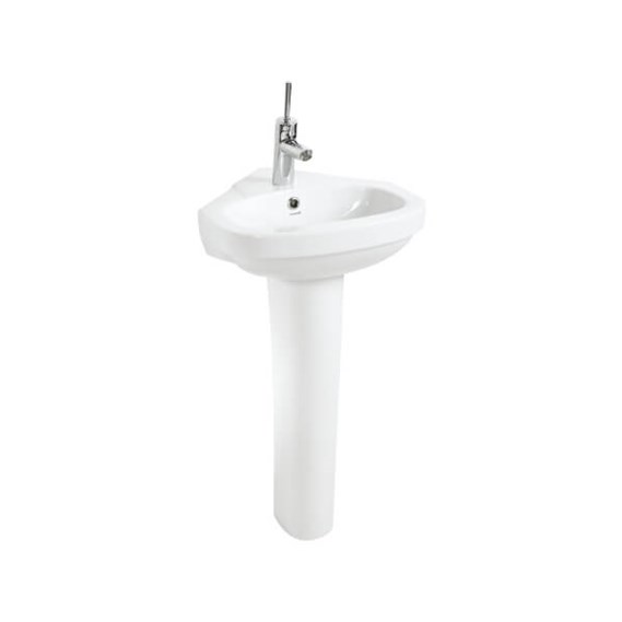 VT145 VİTROYA KÖŞE LAVABO 45CM | Banyo Dükkanım